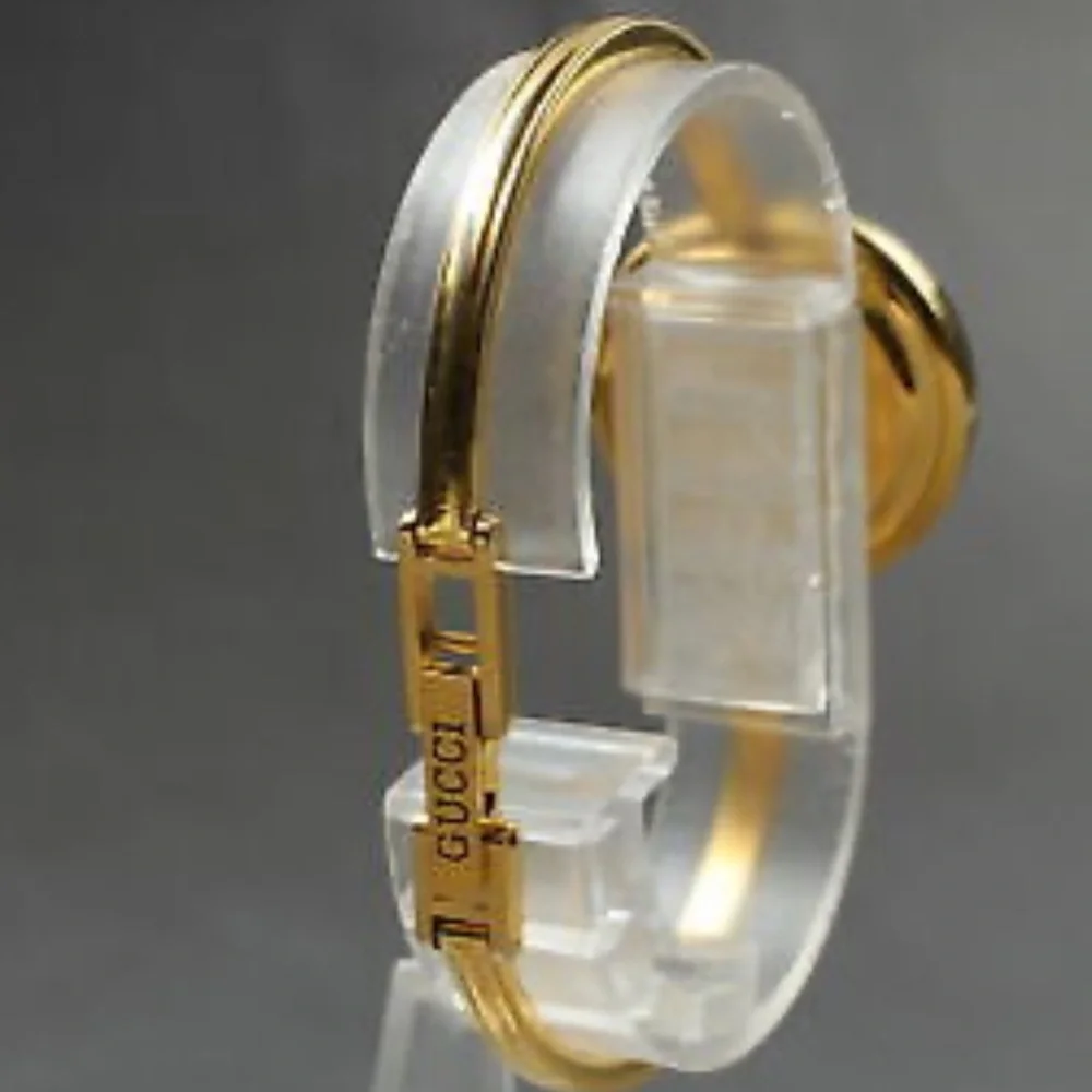 GUCCI 14k Gold Italian Luxury Watch
